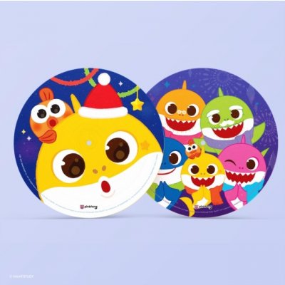 Pinkfong - Christmas Sharks Picture Disc 7" Vinyl – Zboží Mobilmania