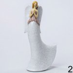 Anděl s glitry 24 cm – dvě varianty | LM DEKOR Balení: typ.2 – Hledejceny.cz