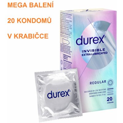 Durex Invisible Extra 20 ks – Zboží Dáma