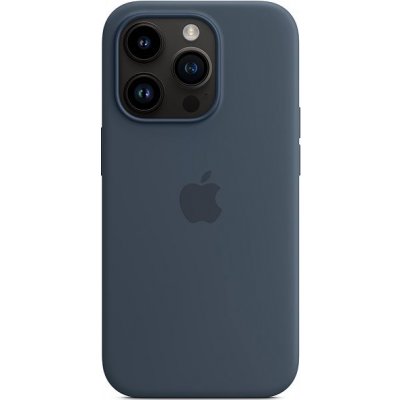 Apple iPhone 14 Pro Silikonový kryt s MagSafe bouřkově modrý MPTF3ZM/A – Zboží Mobilmania