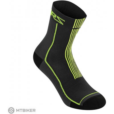 Alpinestars ponožky Summer Socks 15 Black/Acid Yellow – Zboží Mobilmania