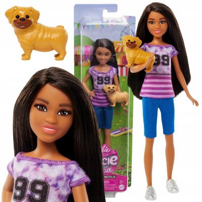 Barbie Stacie Ligaya s pejskem HRM06