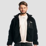 GymBeam Sherpa Jacket Black – Zboží Dáma