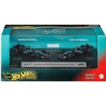 Hot Wheels Premium Formula 1 2025 Mercedes AMG Russel a Antonelli 1:64 – Sleviste.cz