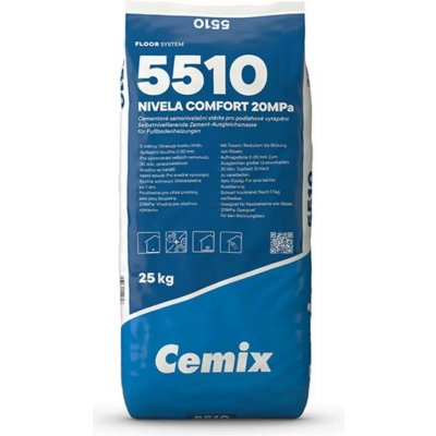 LB Cemix Cemix Stěrka samonivelační s vlákny 20MPa 25kg – Sleviste.cz