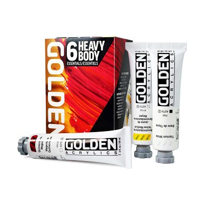 Sada barev Golden Heavy body Essentials 6x59 ml – Sleviste.cz