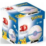 RAVENSBURGER 3D Puzzleball Pokémon Heal Ball 54 ks – Sleviste.cz