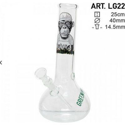 Greenline Bong 25cm Opice – Hledejceny.cz