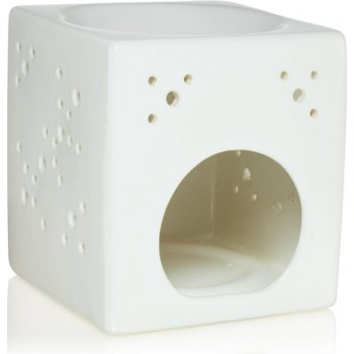 Flagolie Aromalamp Cube keramická aroma lampa White – Hledejceny.cz