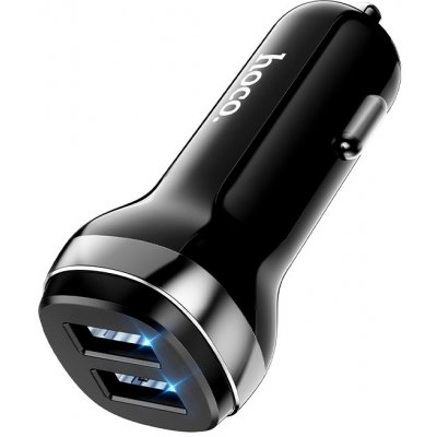 Nabíječka do auta Hoco Z40 Superior Dual Port Car Charger, černá – Hledejceny.cz