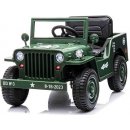 Beneo Elektrické autíčko USA ARMY Jednomístné 12V zelená