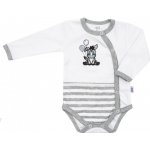 NEW BABY Kojenecké bavlněné body Zebra exclusive – Zboží Mobilmania