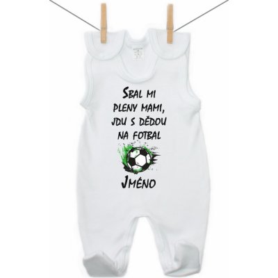 Boodyy Dupačky Sbal mi pleny mami jdu s dědou na fotbal – Zboží Dáma