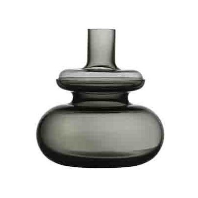Ručně foukaná váza INU Smoked Grey 23 cm, šedá - ZONE DENMARK – Hledejceny.cz