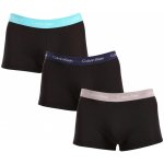 Calvin Klein Cotton Stretch Classic Fit Trunks 3-Pack Black – Zboží Mobilmania