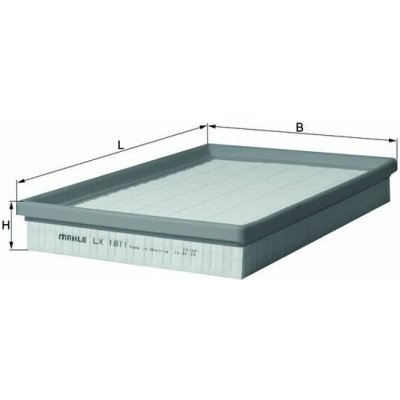 KNECHT Vzduchový filtr LX1811 – Hledejceny.cz