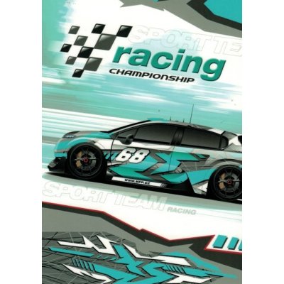 Pohlednice Závodní auto – Sleviste.cz