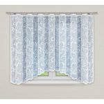 Dekorační žakárová záclona s řasící páskou OMAR 160 bílá 300x160 cm MyBestHome – Hledejceny.cz