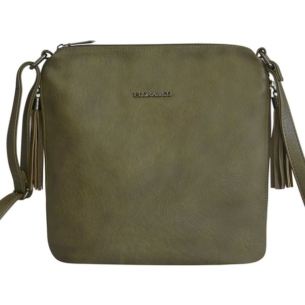 Flora & Co velká crossbody kabelka khaki od 569 Kč - Heureka.cz