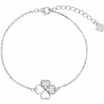 Again Oblíbený stříbrný náramek Čtyřlístek AJNR0018 – Sleviste.cz