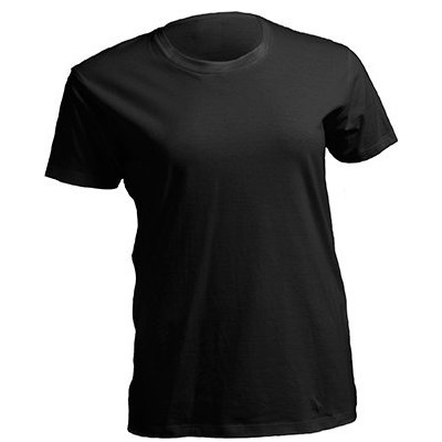 Nadměrné tričko Curves černá – Zboží Mobilmania