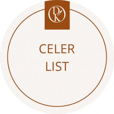 Davídkovo koření Etiketa Celer list béžová průměr 4,5 cm 1 ks – Hledejceny.cz