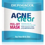 Dermacol Acneclear Peel-off mask 8 ml – Zboží Dáma