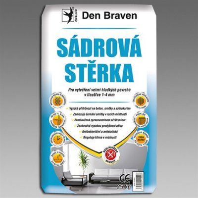 DEN BRAVEN Sádrová stěrka 25kg – Hledejceny.cz