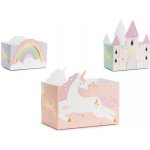 PartyDeco PartyDeco Dekorativní boxy na sladkosti - Jednorožec mix – Zboží Dáma