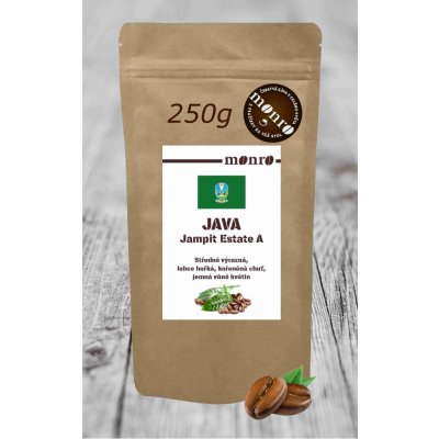 Monro Java Jampit Estate A zrnková 250 g – Hledejceny.cz
