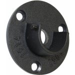 Gardinia Mezistěnový úchyt Industrial Home, černý, pr. 2,5 cm – Hledejceny.cz