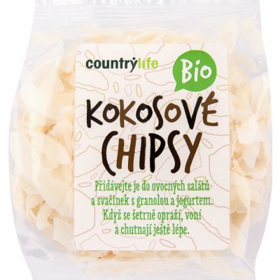 Country Life Kokosové chipsy 150 g – Zbozi.Blesk.cz