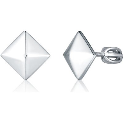 JVD Dámské peckové stříbrné náušnice na šroubek Svle3120XH200SR – Zboží Mobilmania