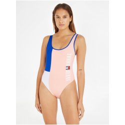 Tommy Hilfiger Underwear One Piece Runway modro-růžový