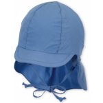 Sterntaler Dětský UV klobouk s plachetkou plátno UV 50+ modrá – Zbozi.Blesk.cz
