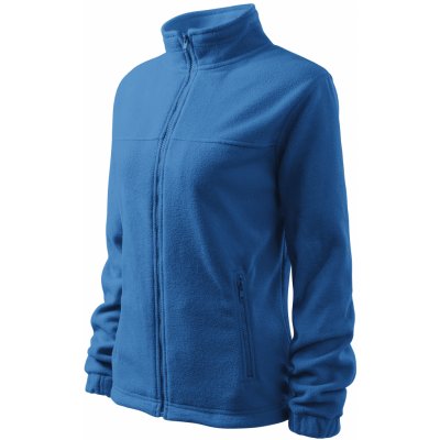 Malfini dámská fleecová mikina Jacket azurově modrá – Zboží Mobilmania