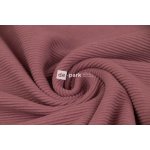 de-park Teplákovina 3D - Stripe - tmavá starorůžová – Zboží Dáma