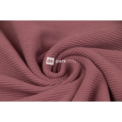 de-park Teplákovina 3D - Stripe - tmavá starorůžová – Zboží Dáma