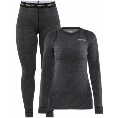 Craft set CORE Warm Baselayer černá – Zboží Mobilmania