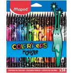 Maped 9862 Color'Peps Monster pastelky 24 ks – Zboží Živě