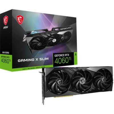 MSI GeForce RTX 4060 Ti GAMING X SLIM 8G – Hledejceny.cz