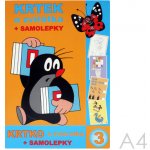 Nakladatelství Akim s.r.o. Krtek a zvířátka samolepky – Zboží Mobilmania