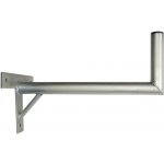 Anténní držák 60cm na zeď se vzpěrou, trubka 42/2mm, výška 16cm žár. – Zboží Živě