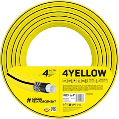 Cellfast 4YELLOW 10-521 3/4" 30 m čtyřvrstvá – Hledejceny.cz