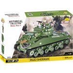 COBI 2570 World War II Americký střední tank Sherman M4A3 – Zboží Dáma