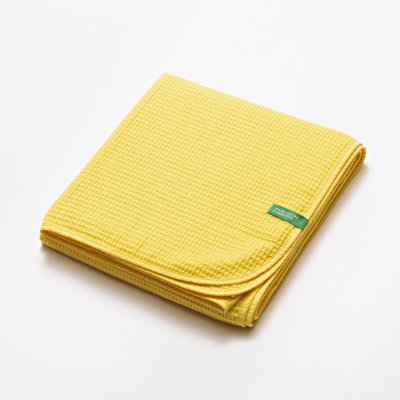 United Colors of Benetton Žlutá deka 100% bavlna 140x190 – Zboží Mobilmania