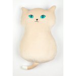 Sleep-well Polštář mikrospandex Kočka béžová 50x30 – Zboží Dáma