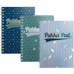 Pukka Pad spirálový blok GLEE Jotta A5, papír 80g, tmavě modrý 100 listů – Sleviste.cz