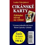 Cikánské karty - Základní návod na výklad + sada 36 karet - Lenka Vdovjaková – Zbozi.Blesk.cz