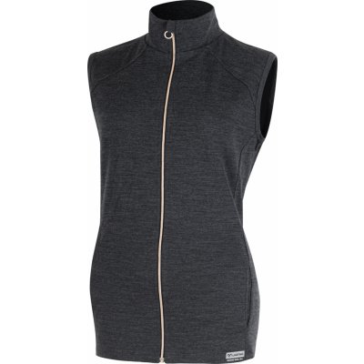 Wesa dámská merino vesta černá – Zboží Dáma